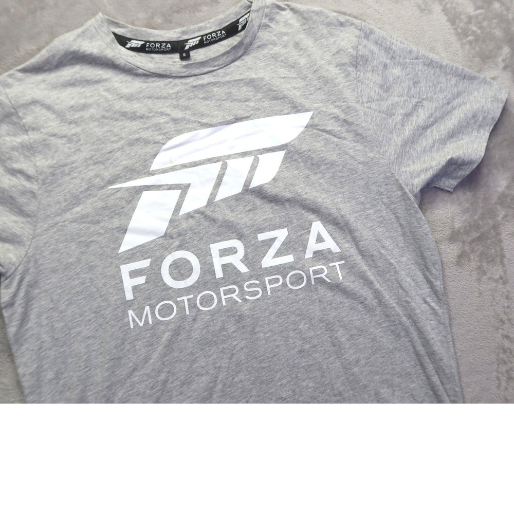 Forza Motorsport 2017‎ Race Crew Graphic T-Shirt Gray Men's S Gaming Xbox Tee